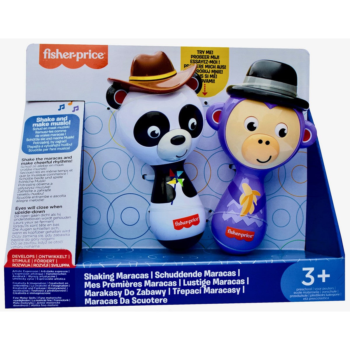 Jouet musical Fisher-Price Maracas Plastique