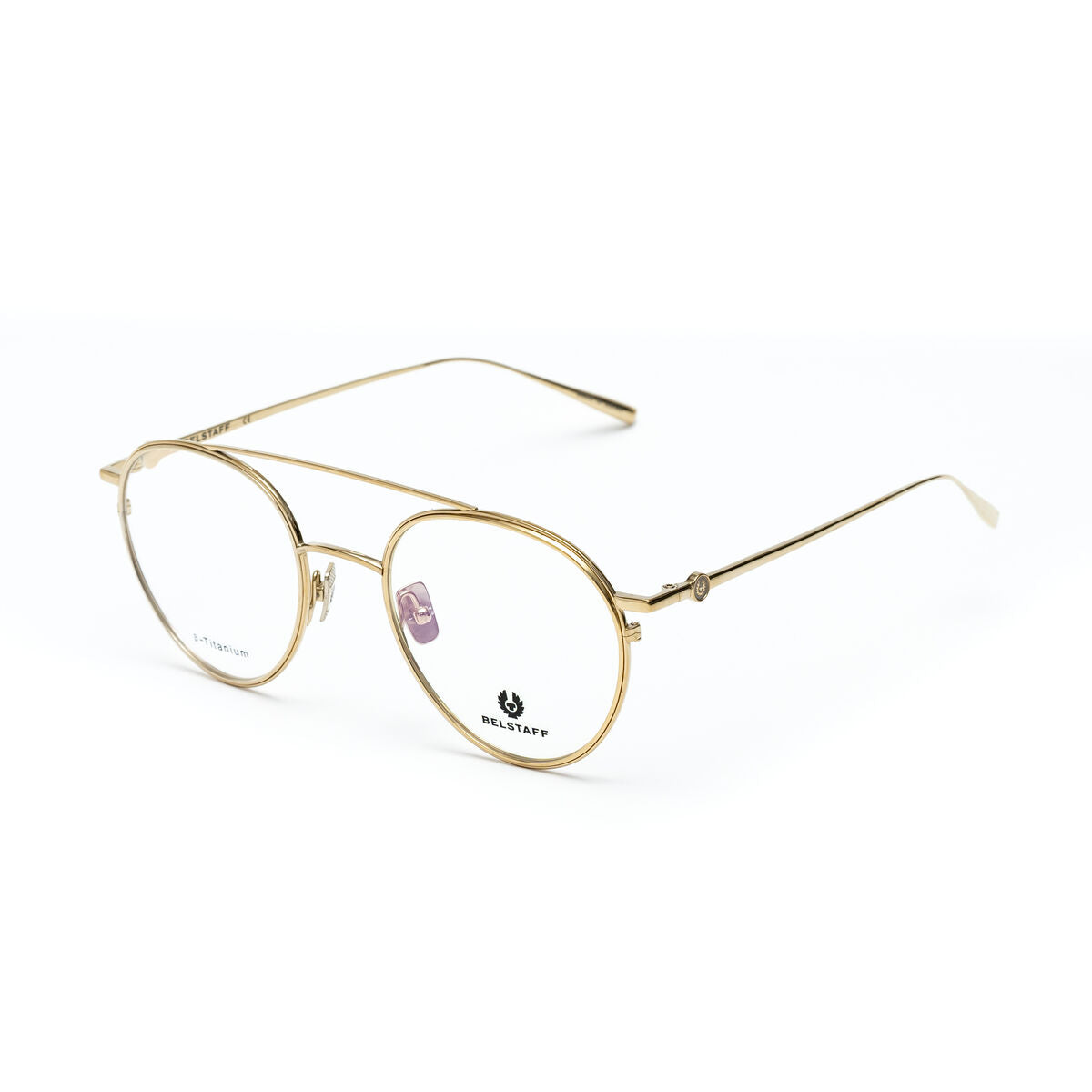 Monture de Lunettes + Lunettes de Soleil Belstaff JAGGEDDORADOT Ø 53 mm Clip On