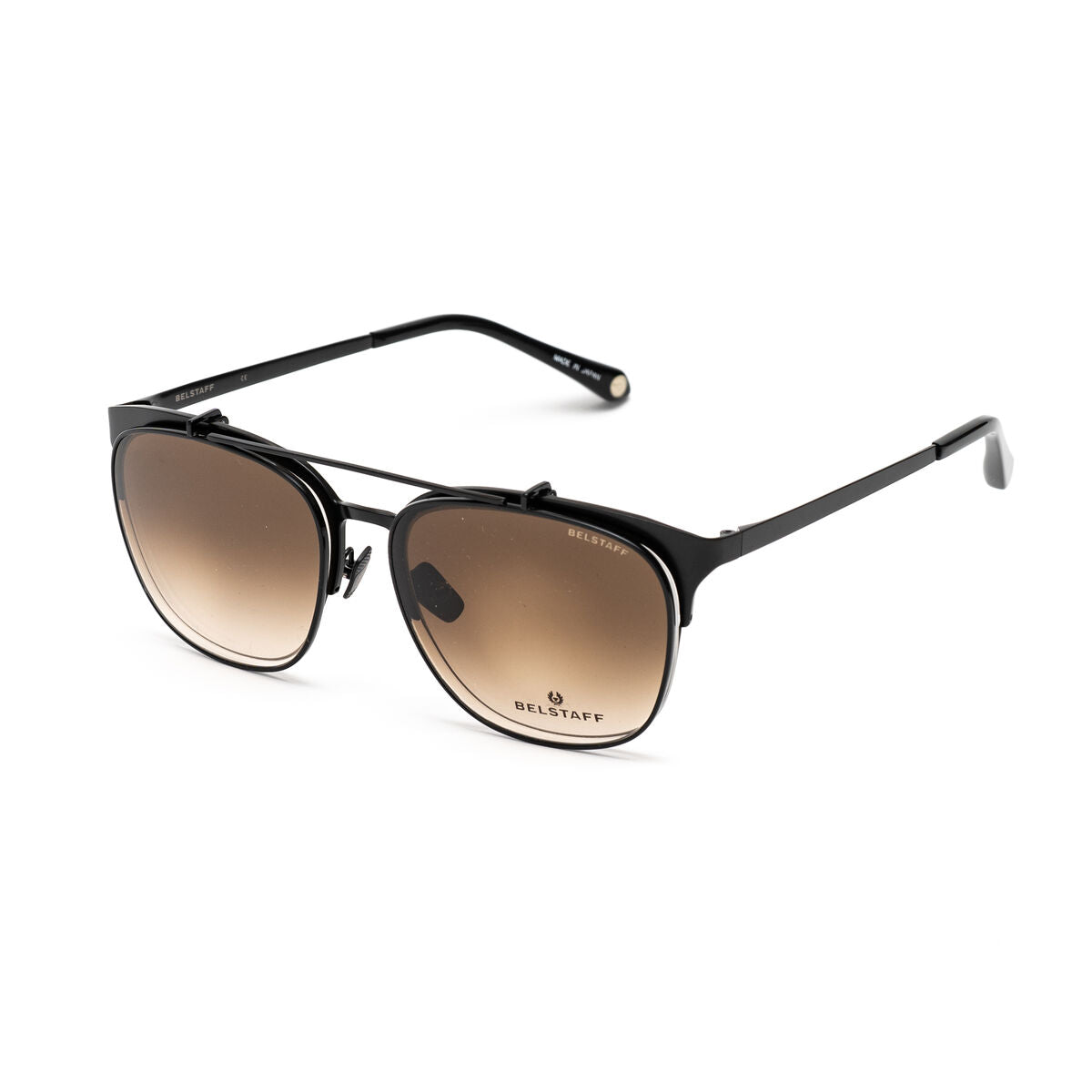 Monture de Lunettes + Lunettes de Soleil Belstaff HATCHERNEGROW Ø 55 mm Clip On