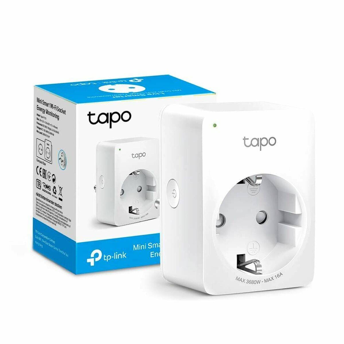 Prise Intelligente TP-Link Tapo P110 Wi-Fi 220-240 V 10 A (1 Unité)
