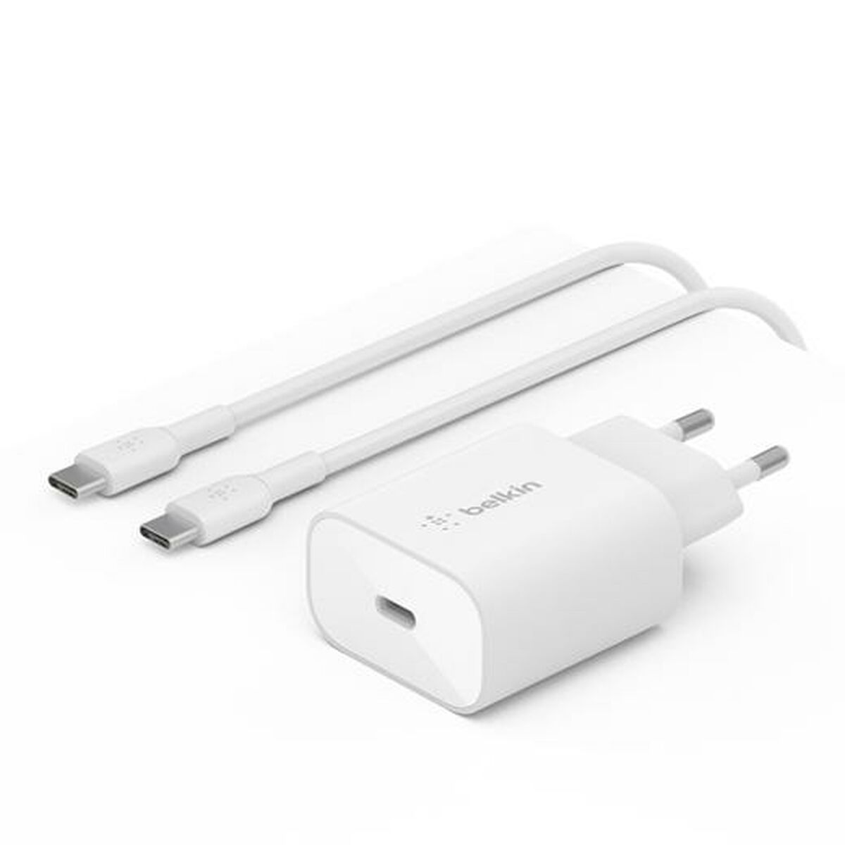 Chargeur Mural + Câble USB-C Belkin Blanc 25 W (6 Unités)