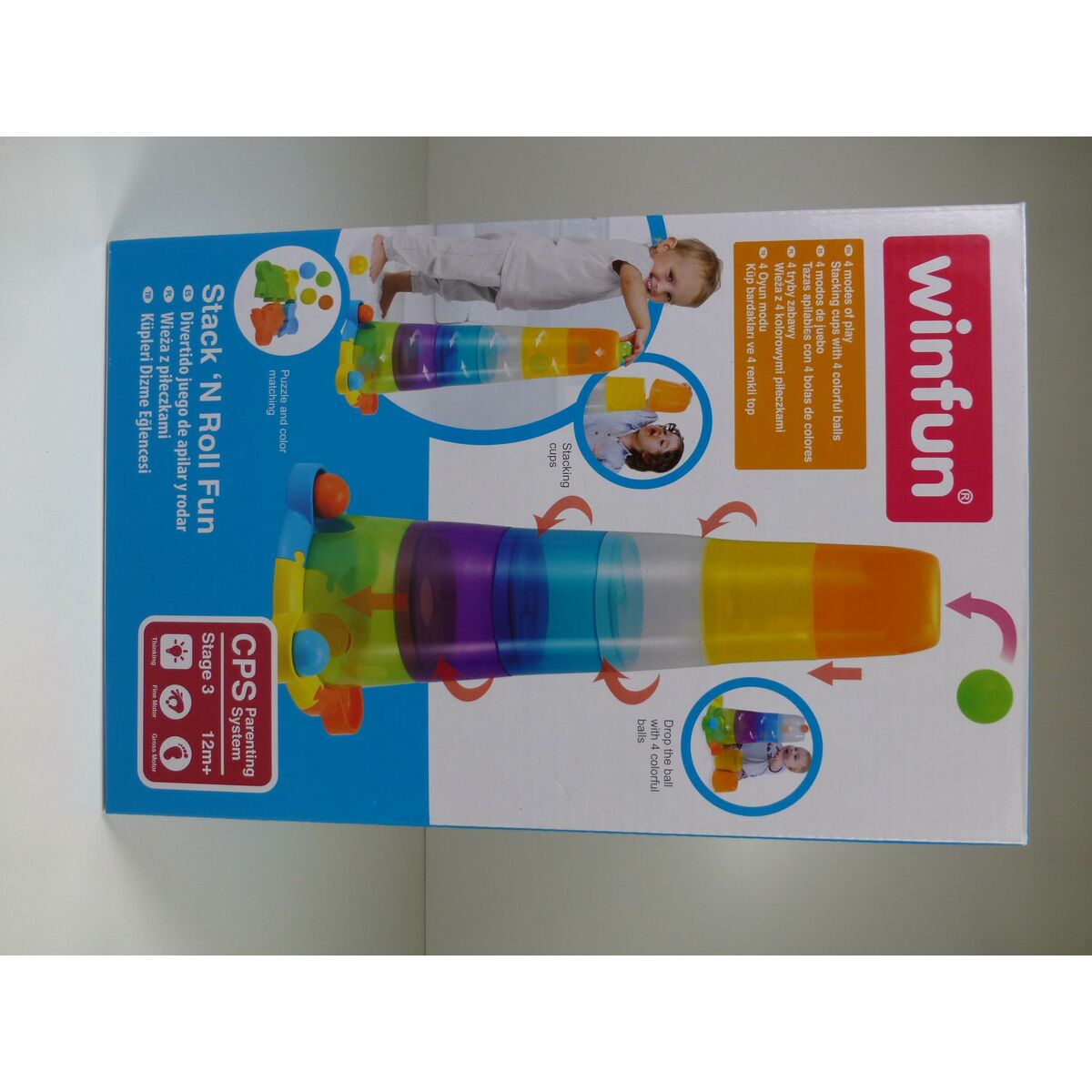 Blocs Empilables Winfun 4 Unités 23 x 61 x 23 cm