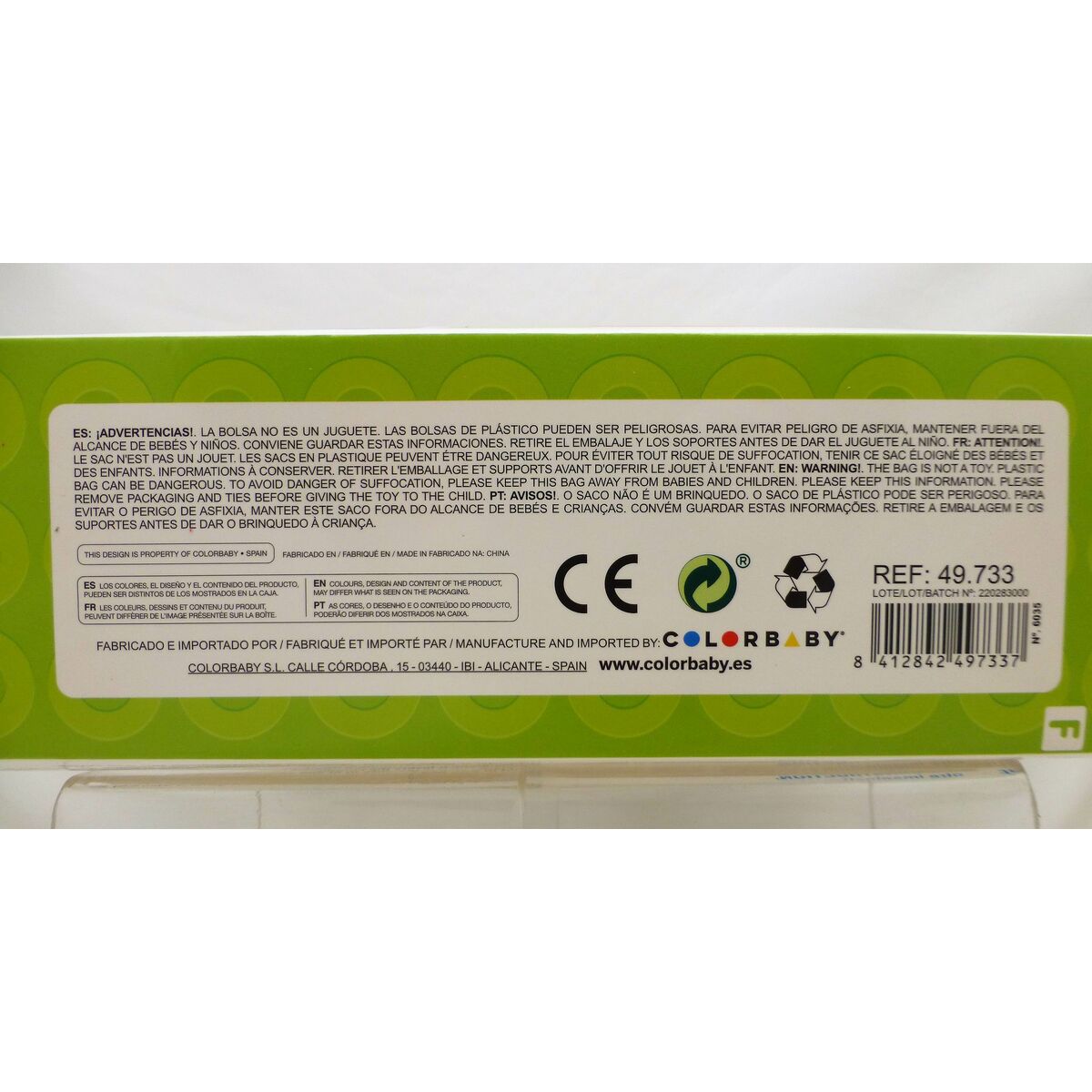 Set de construction Color Block 52 Pièces (4 Unités)