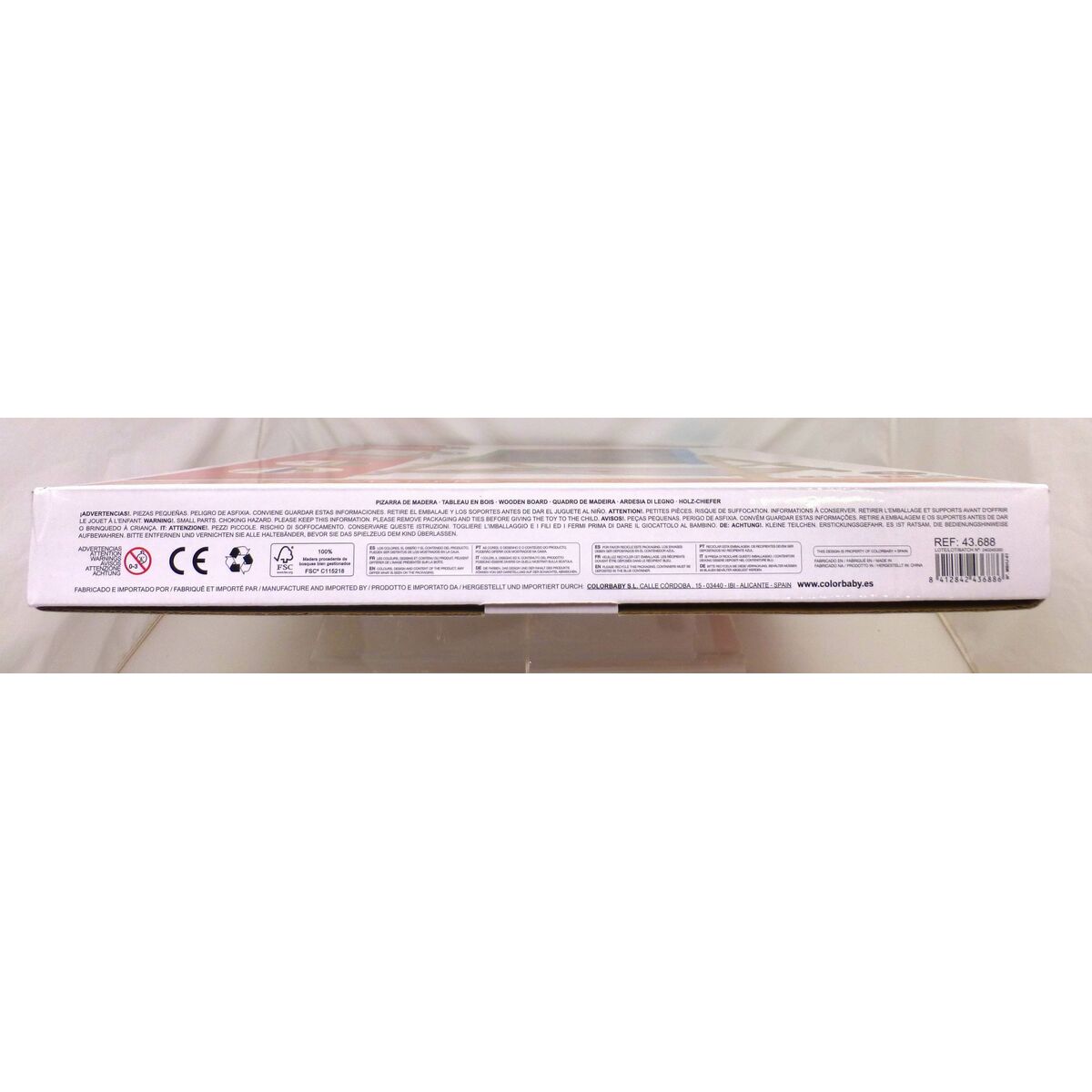 Tableau 2 en 1 Woomax 5 Pièces 37,5 x 65 x 30,5 cm 4 Unités