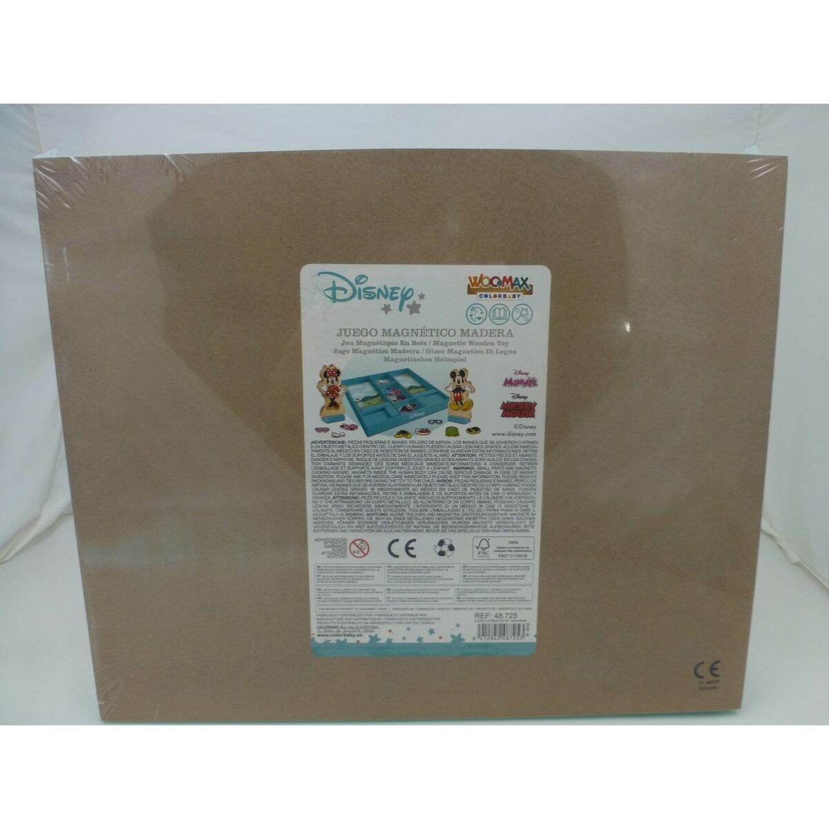 Figurines Disney 54 Pièces 4 Unités 11,5 x 17,5 x 1,2 cm