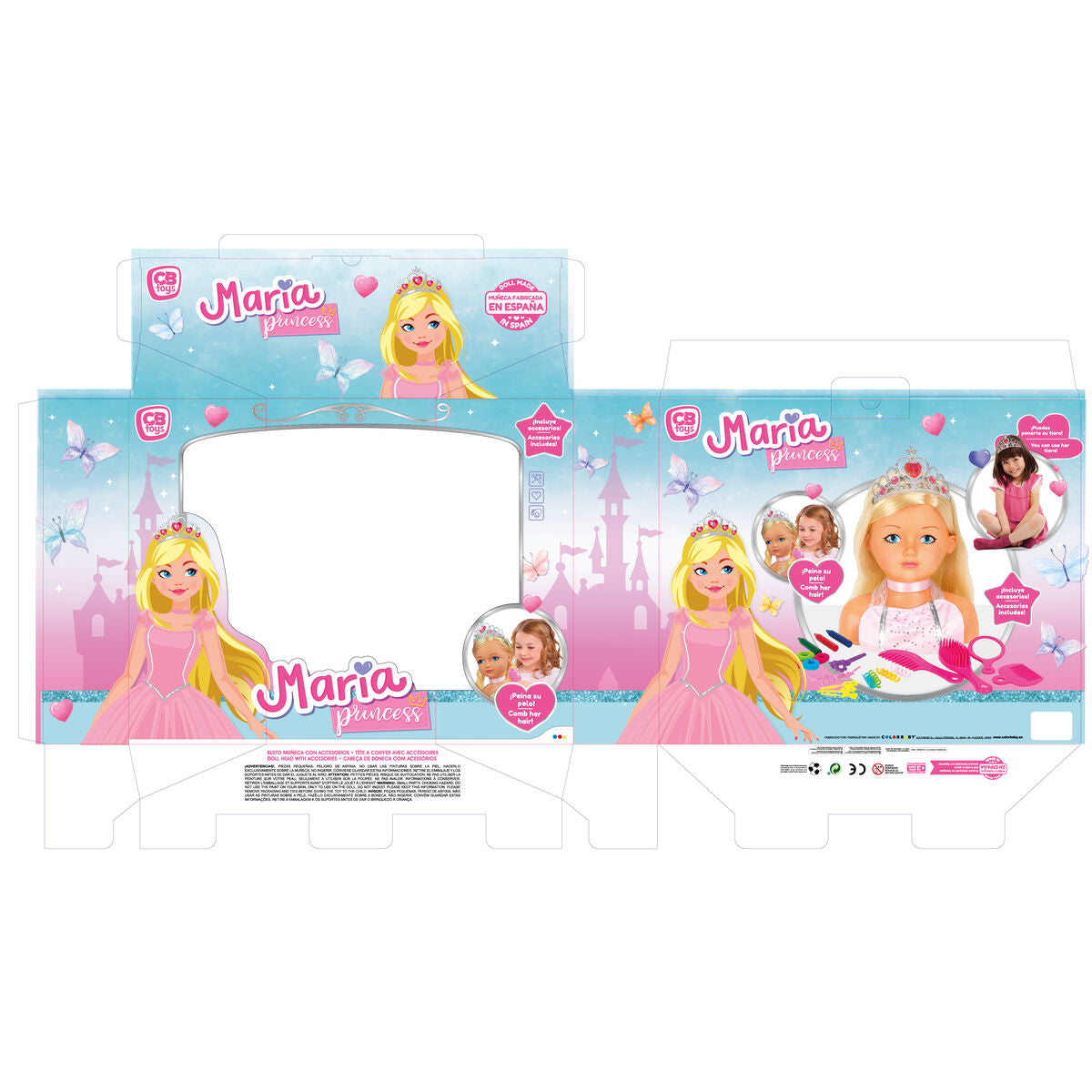 Accessoires pour poupées Colorbaby 4 Unités