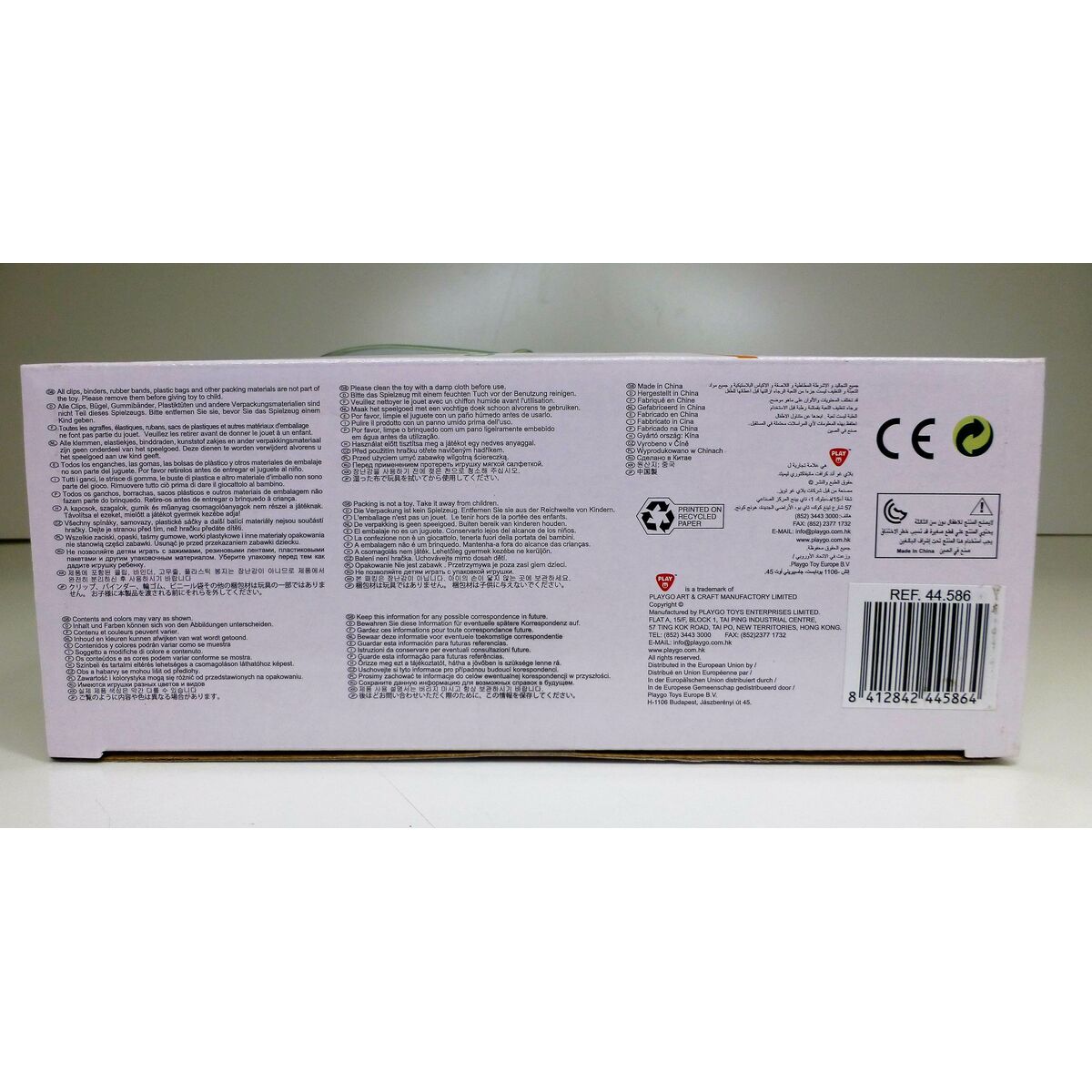 Kit de nettoyage et de rangement PlayGo 6 x 50 x 6 cm (4 Unités)