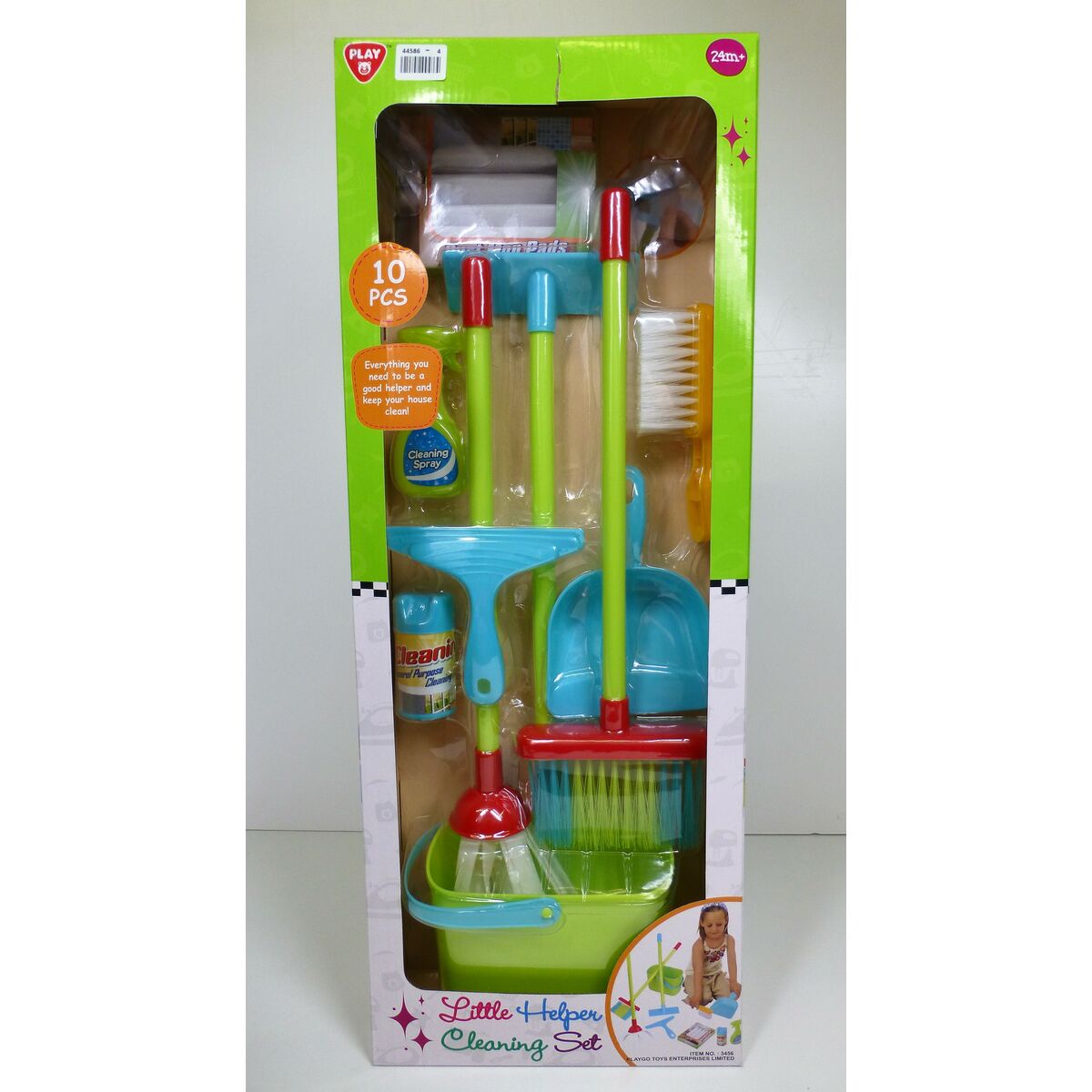 Kit de nettoyage et de rangement PlayGo 6 x 50 x 6 cm (4 Unités)
