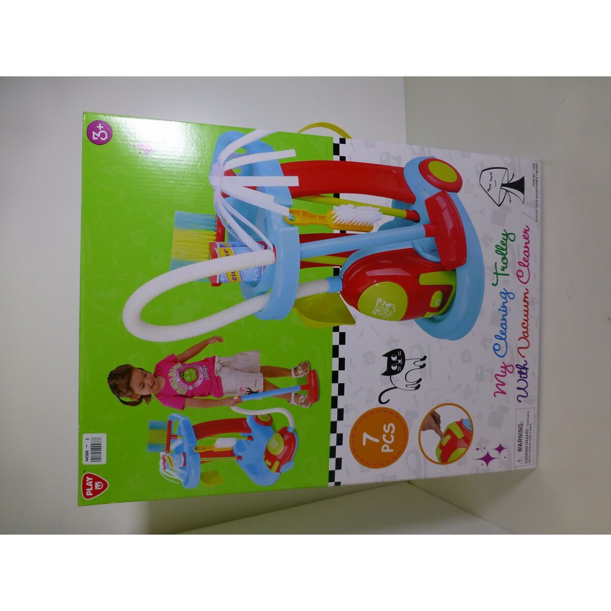 Chariot de nettoyage avec accessoires PlayGo 30,5 x 67 x 37 cm (2 Unités)