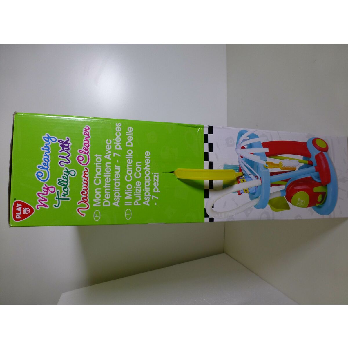 Chariot de nettoyage avec accessoires PlayGo 30,5 x 67 x 37 cm (2 Unités)