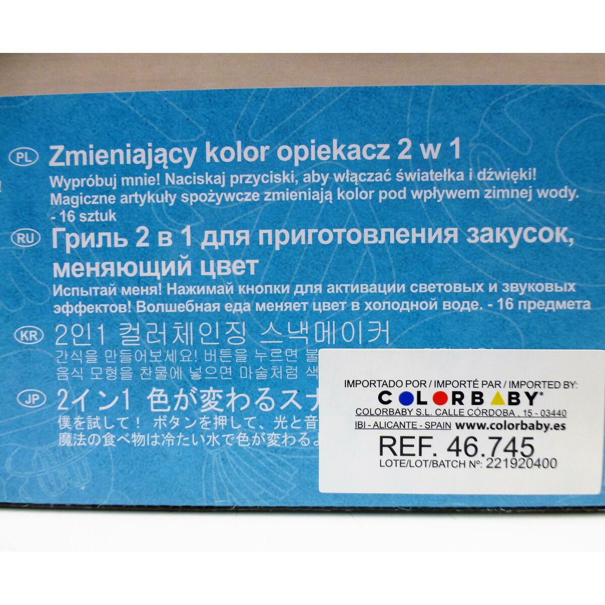 Jouet électroménager PlayGo 16 x 16 x 5 cm (4 Unités)