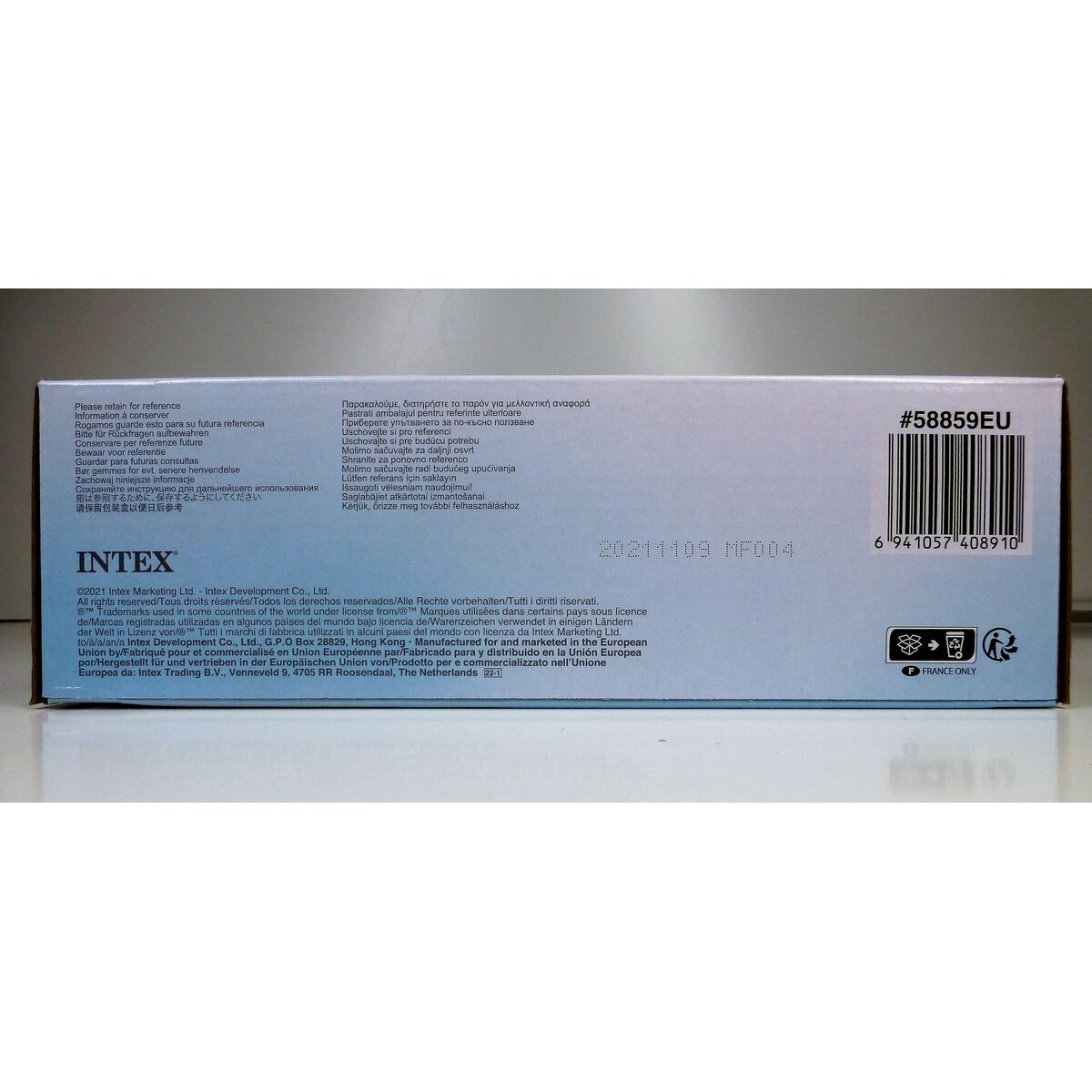 Chaise gonflable pour piscine Intex Sit N'Float 152 x 28 x 99 cm