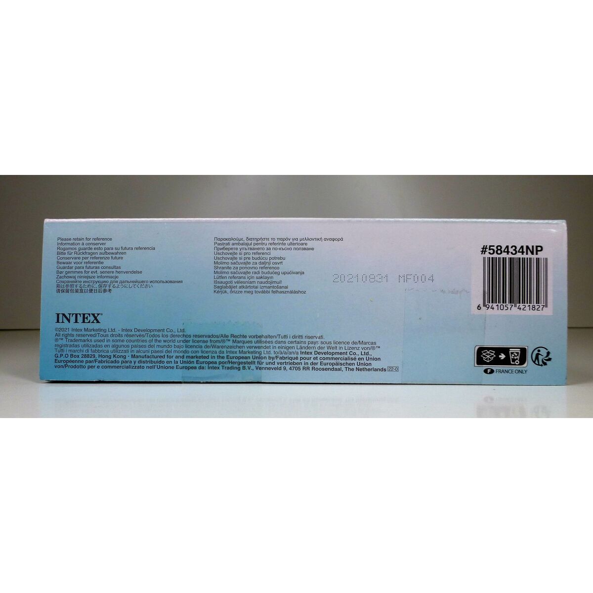 Pataugeoire gonflable pour enfants Intex Abeille 56 L 127 x 102 x 28 cm (6 Unités)