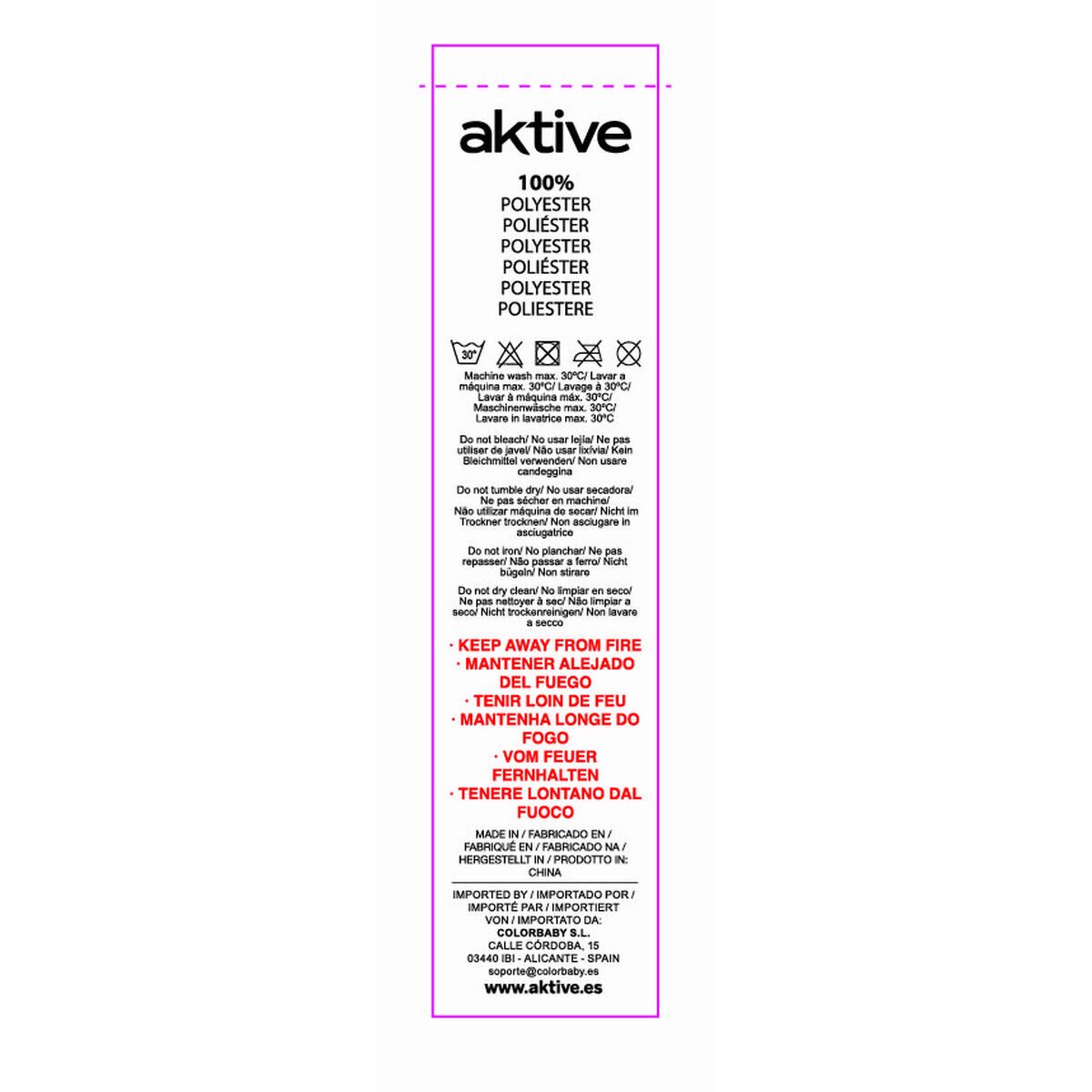 Voile d'ombrage Aktive Gris 360 x 0,5 x 360 cm Triangulaire (6 Unités)