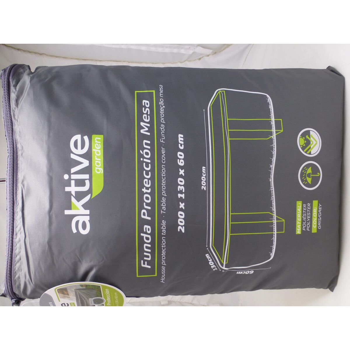 Étui de protection Aktive Tables 200 x 60 x 130 cm (6 Unités)