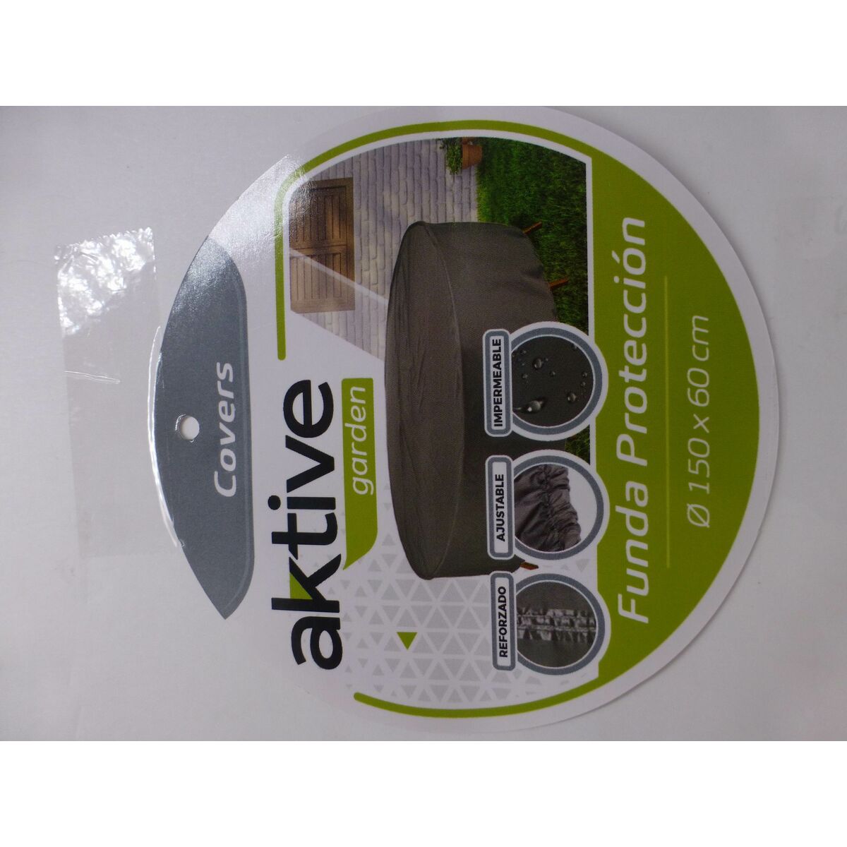 Étui de protection Aktive Ø 150 cm Tables 150 x 60 x 150 cm (6 Unités)