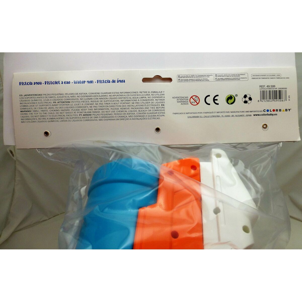 Pistolet à Eau Colorbaby 970 ml 42,5 x 18,5 x 9,5 cm (6 Unités)