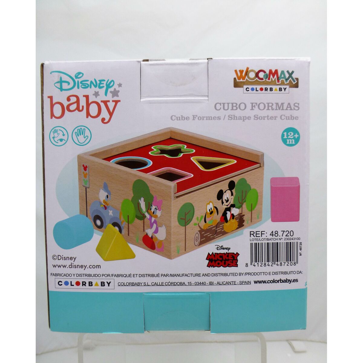 Puzzle enfant en bois Disney 5 Pièces 13,5 x 7,5 x 13 cm (6 Unités)