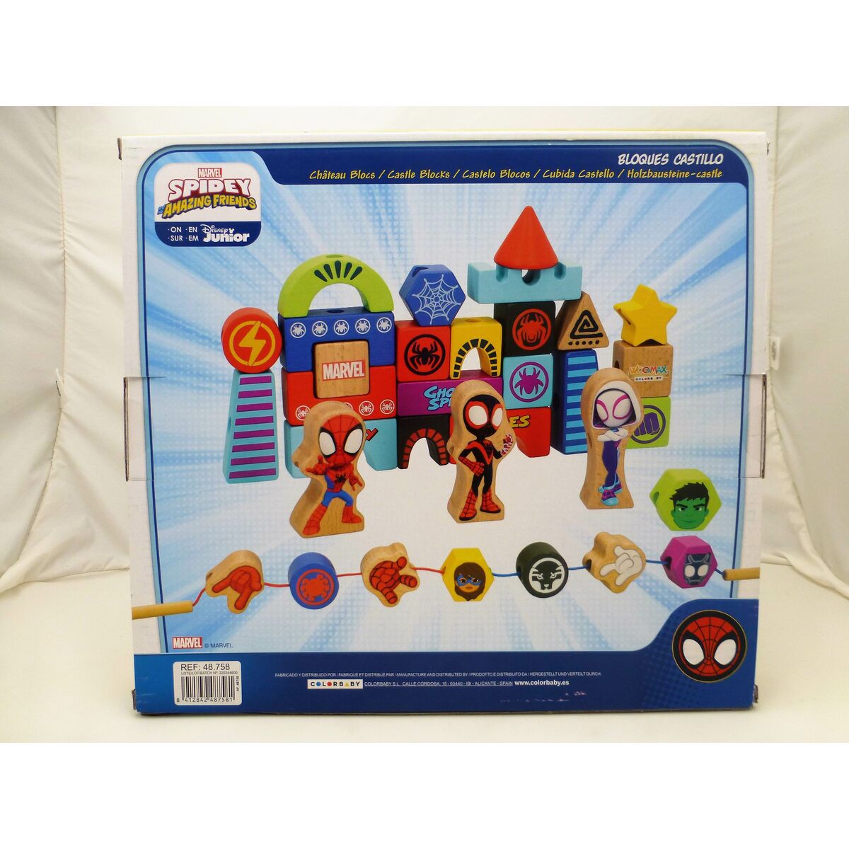 Set de construction Spidey 33 Pièces (6 Unités)