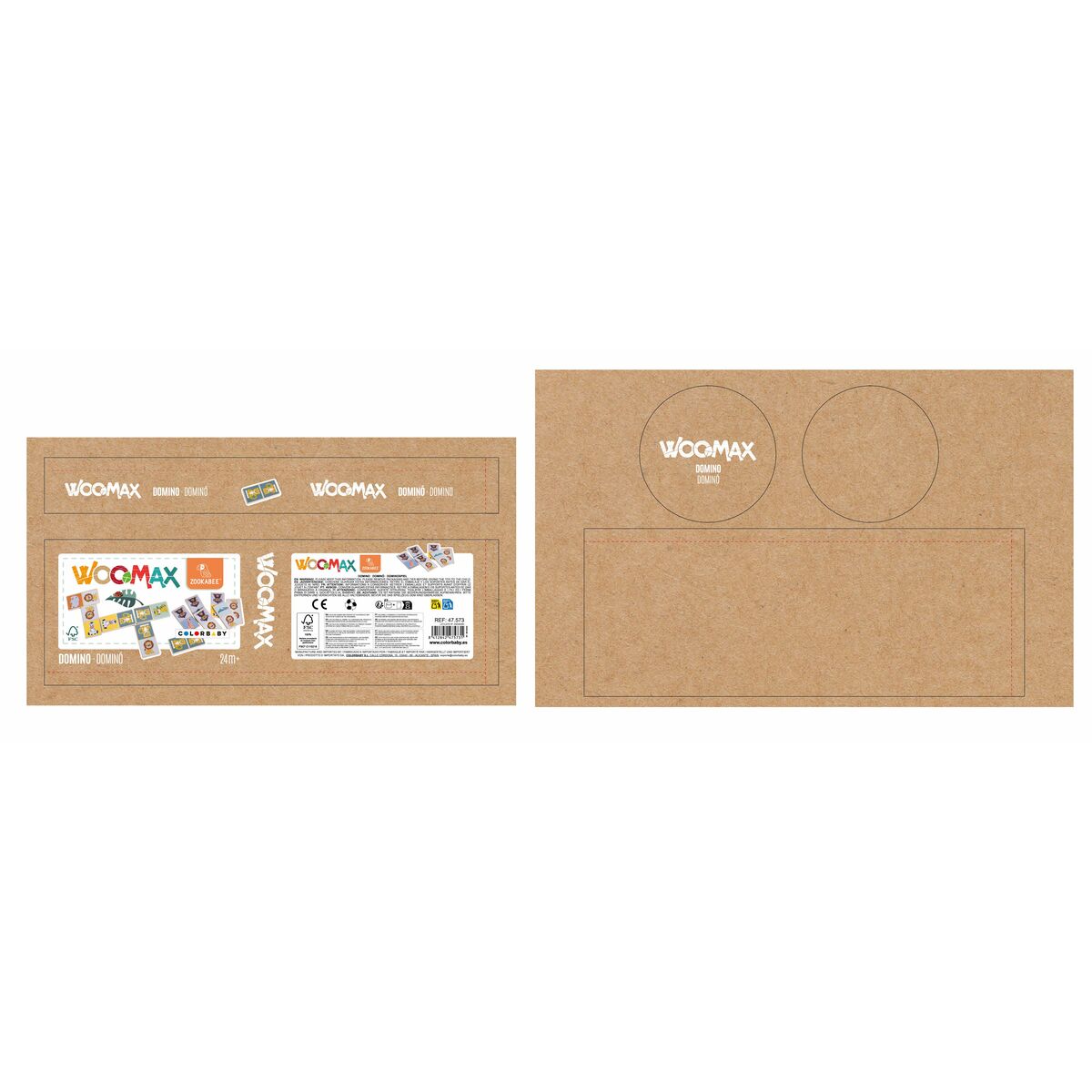 Jeu d’habileté Woomax animaux (12 Unités)