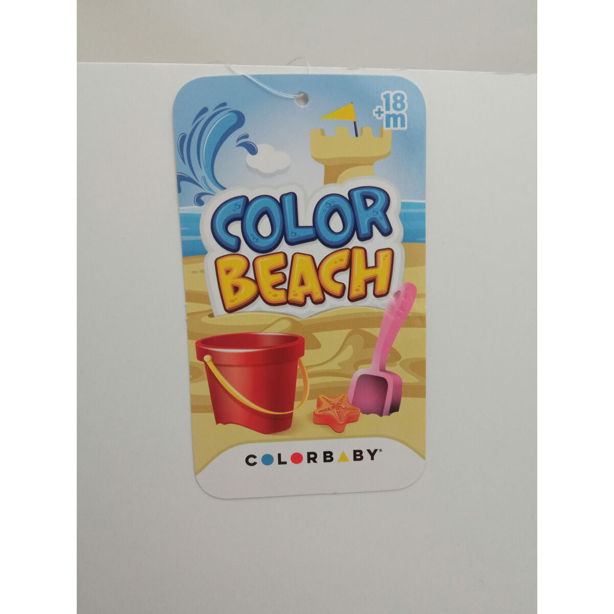 Set de jouets de plage Colorbaby 4 Pièces polypropylène (12 Unités)