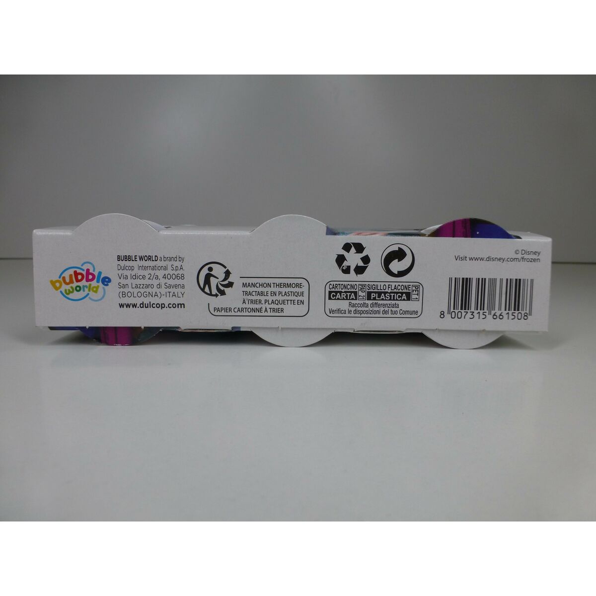 Set de souffleurs de bulles Frozen 3 Pièces 60 ml (24 Unités)