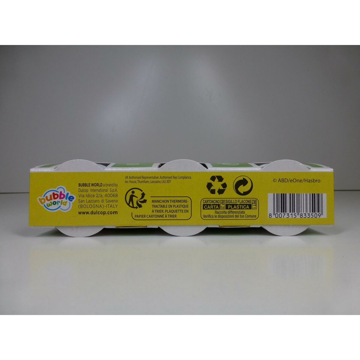 Set de souffleurs de bulles Peppa Pig 3 Pièces 60 ml (24 Unités)