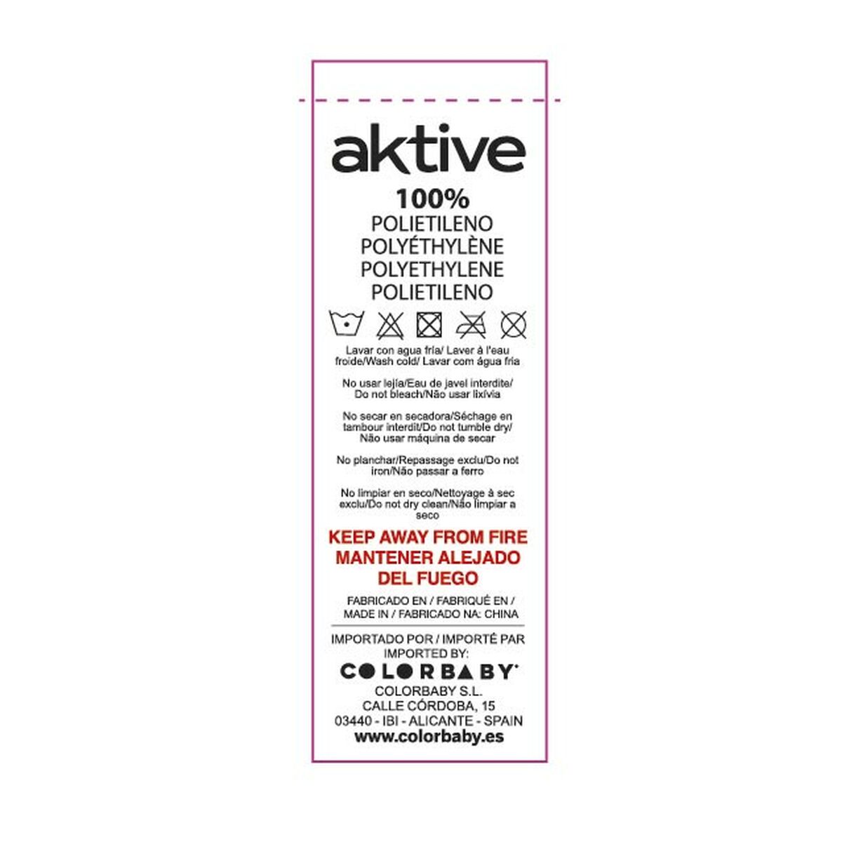 Toile de protection Aktive Trampoline Bleu Ø 366 cm (6 Unités)