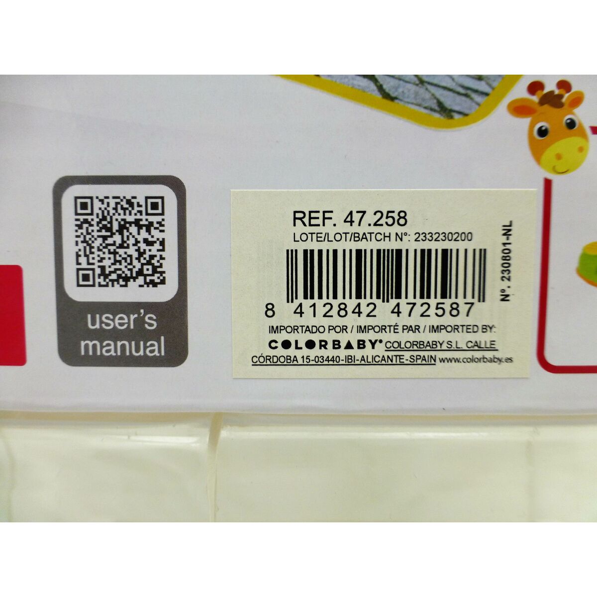 Piano interactif pour bébé Winfun 27 x 16 x 18 cm (2 Unités)