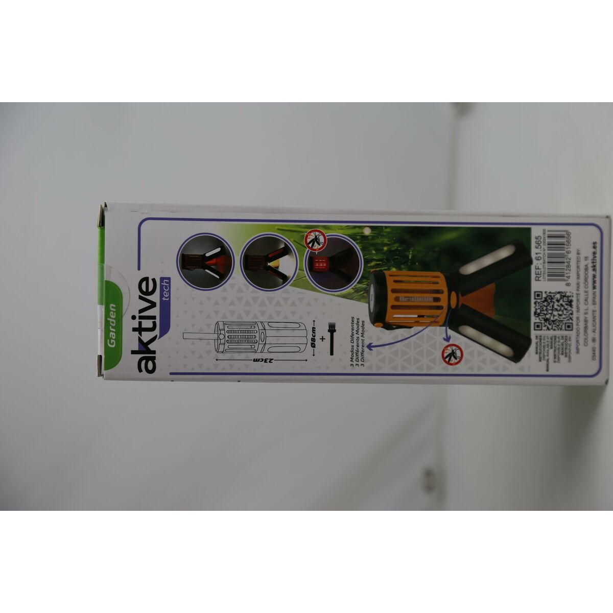 Lampe Anti-Moustiques Aktive 8 x 23 x 8 cm (6 Unités)