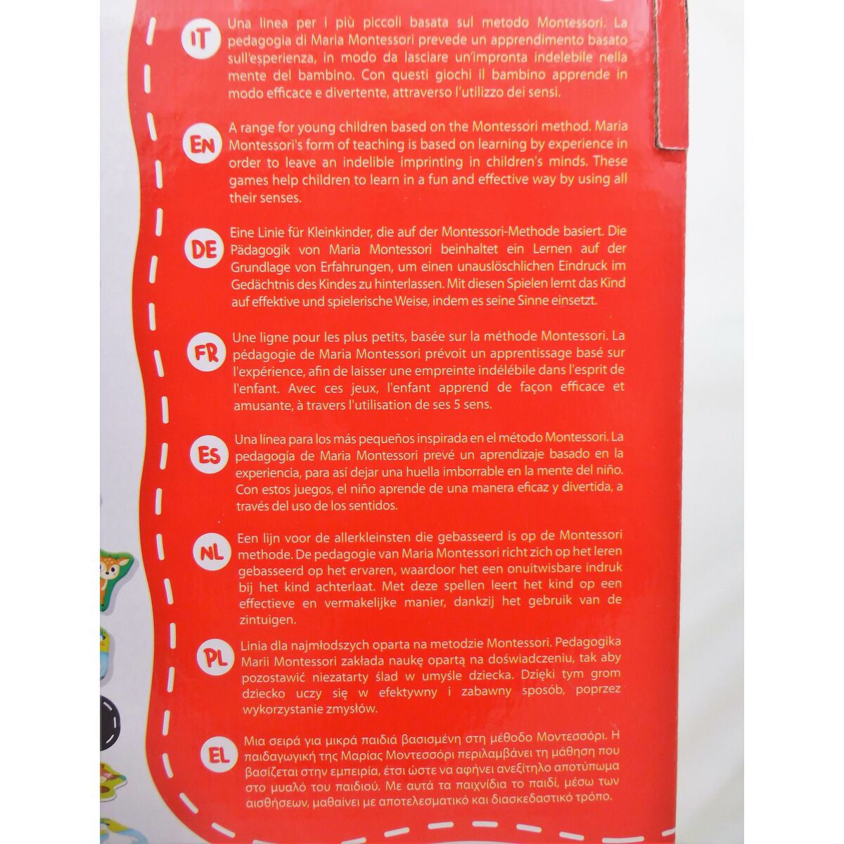 Puzzle Enfant Lisciani Giochi 16 x 0,5 x 15 cm Tactile 18 Pièces (6 Unités)