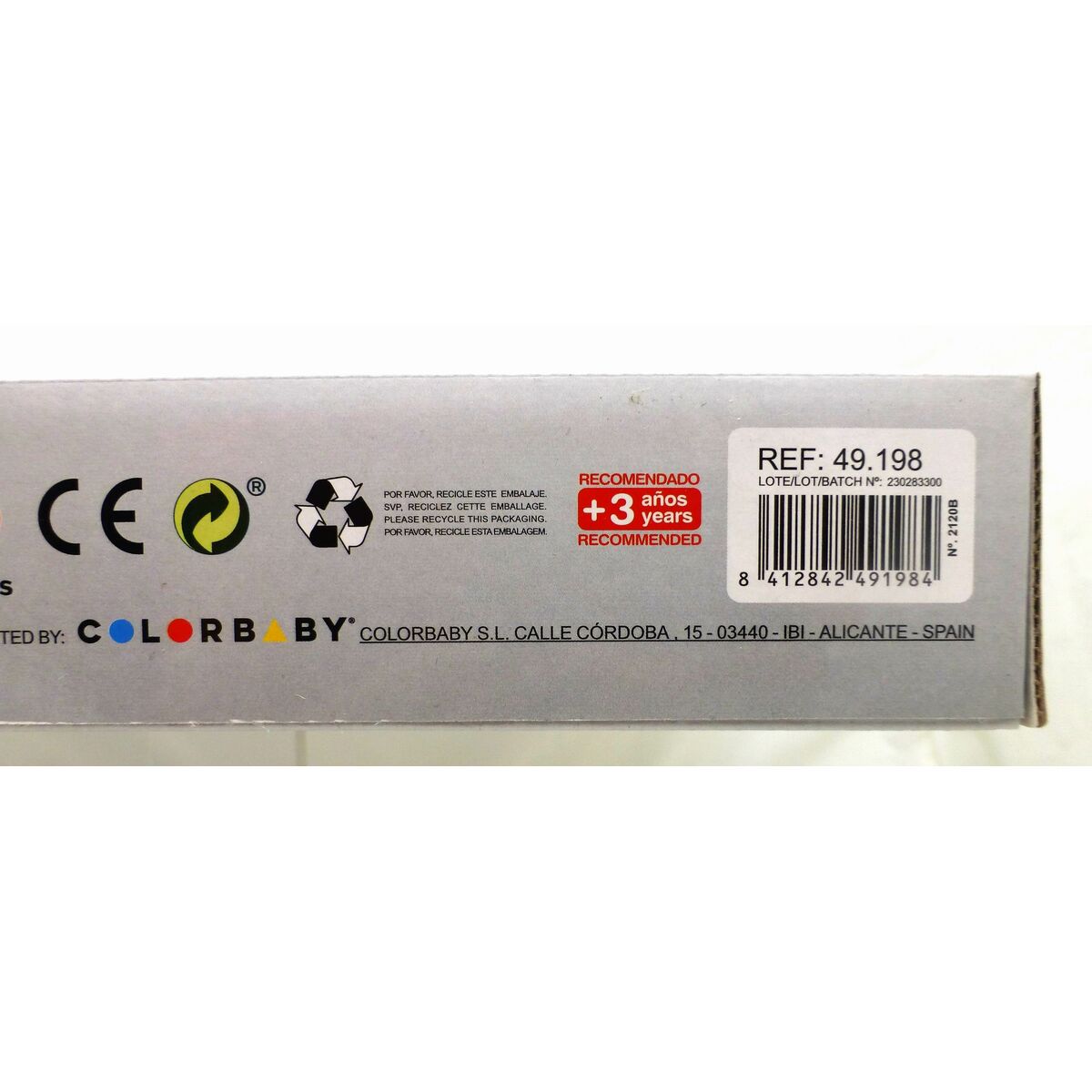 Tableau magique Colorbaby 2 Pièces 6 Unités