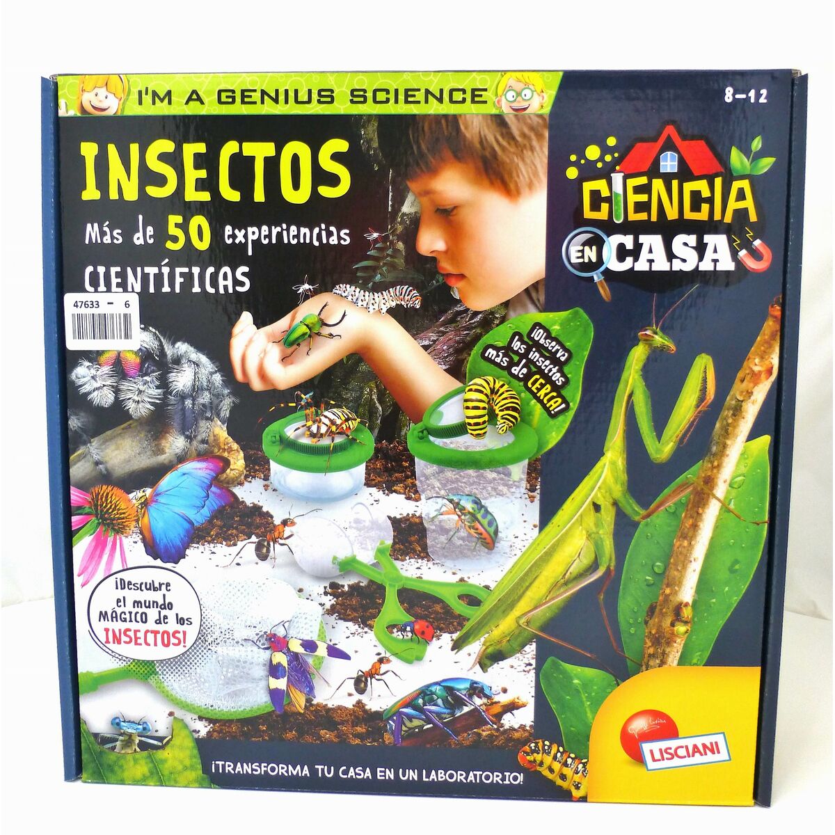Jeu scientifique Lisciani Giochi Insectos ES (6 Unités)