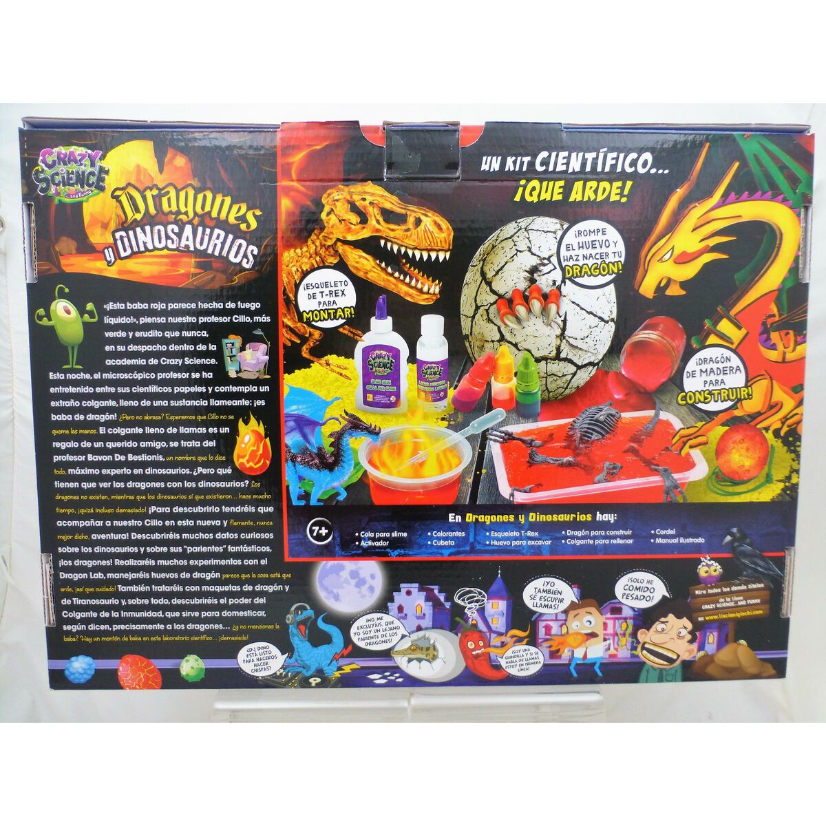 Jeu scientifique Lisciani Giochi Dragones y dinosaurios ES (6 Unités)