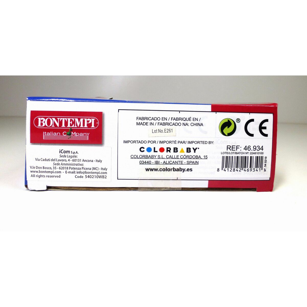 Baguettes de tambour Bontempi Electriques Noir Lumière