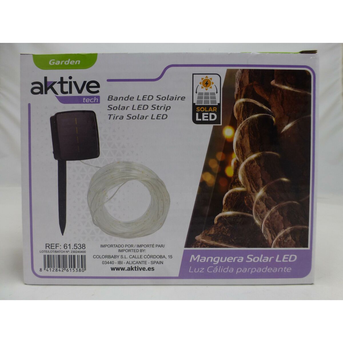 Bandes LED Aktive Cuivre Plastique 500 x 4,5 x 4,5 cm (6 Unités)