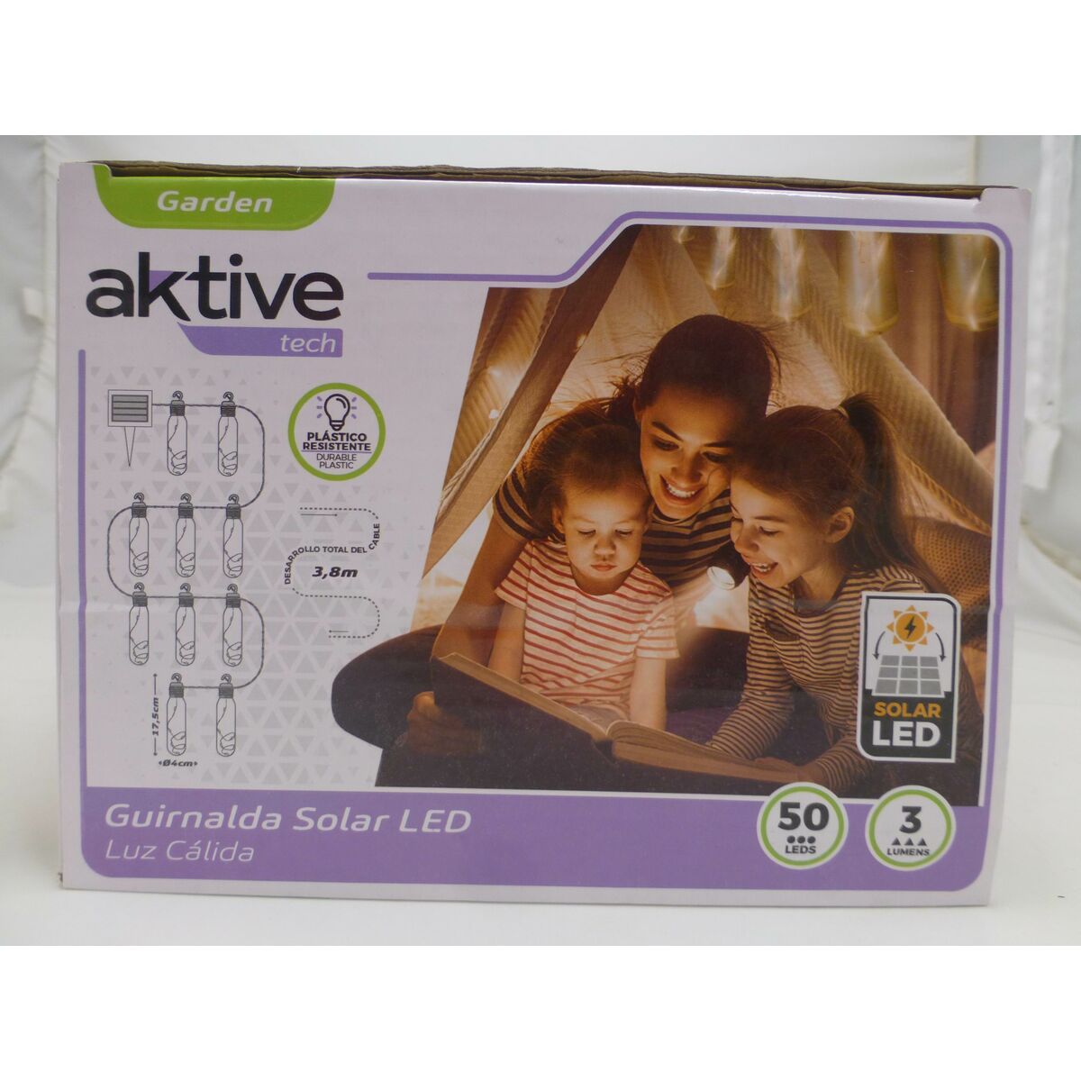 Guirlande lumineuse LED Aktive LED 180 x 17,5 x 4 cm (6 Unités)