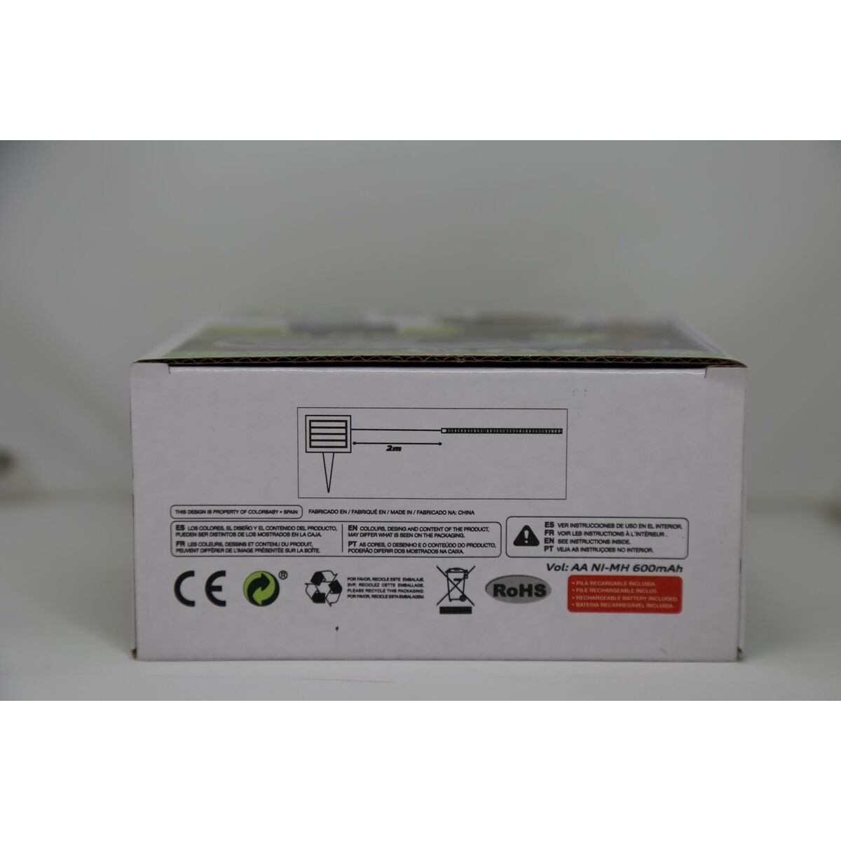 Bande lumineuse Aktive LED Blanc Jardin 3 m (6 Unités)