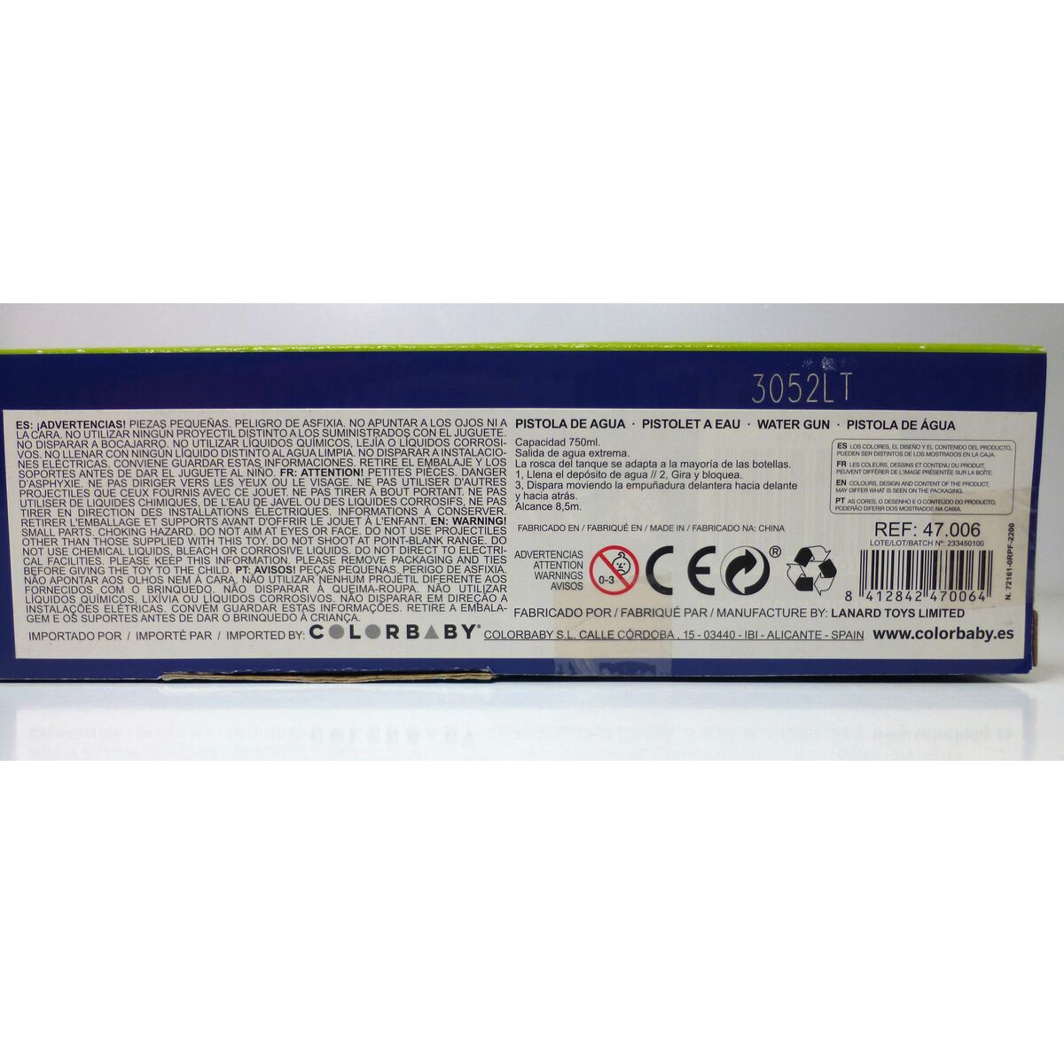 Pistolet à Eau Wave Thrower Blaster 50 x 14 x 7 cm (6 Unités)