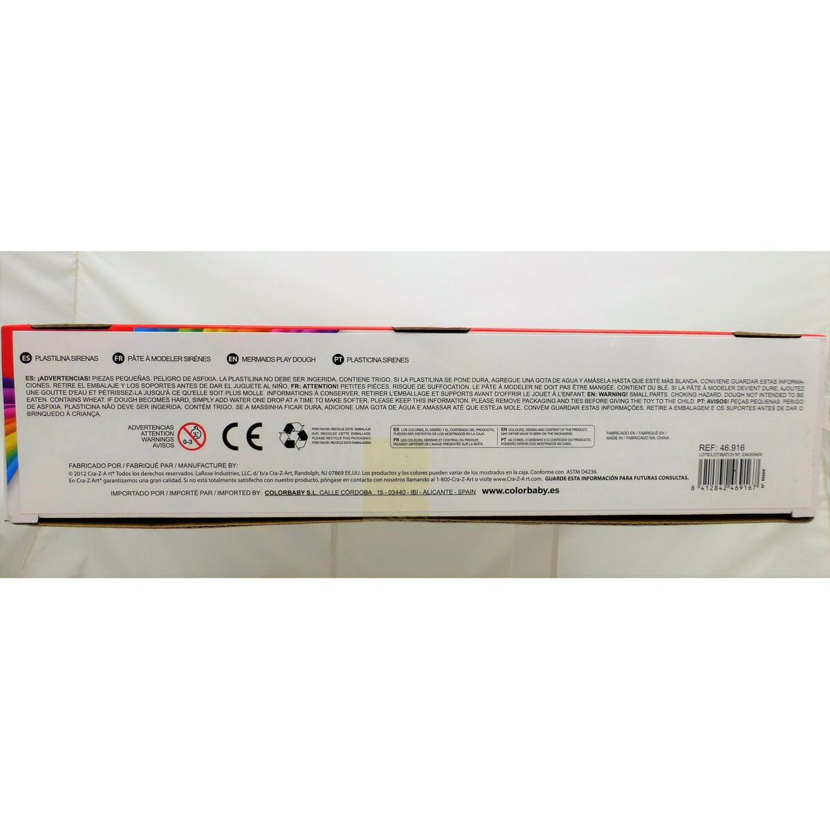 Pâte à modeler en argile Cra-Z-Art Softee Dough Poil sirenas (4 Unités)