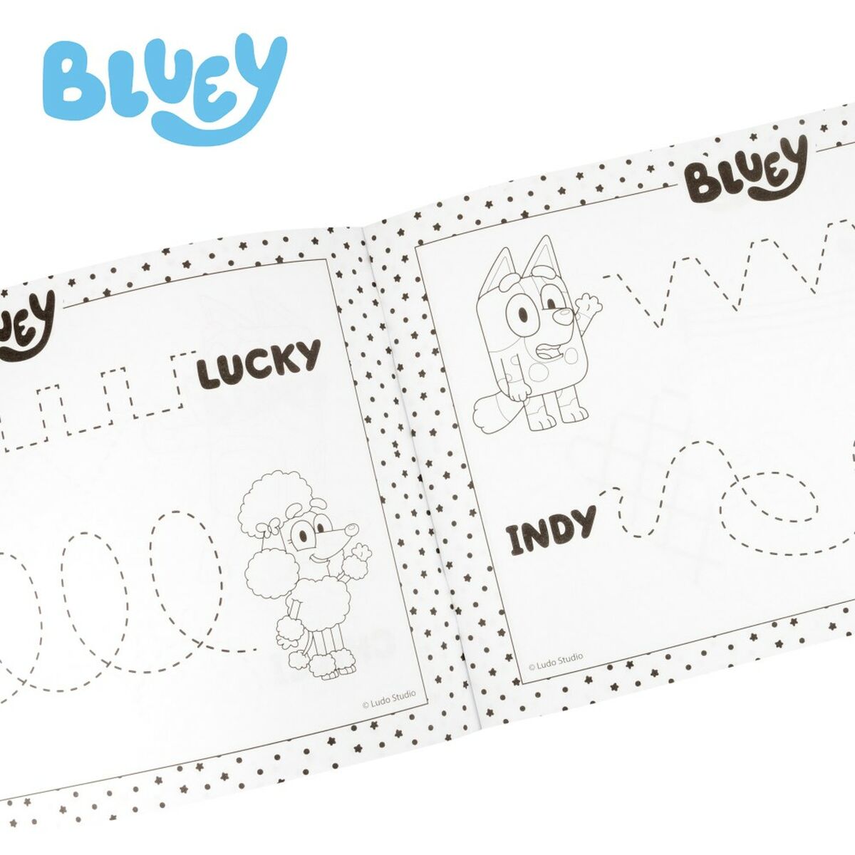 Kit de Dessin Bluey Pocket Drawing School (12 Unités)