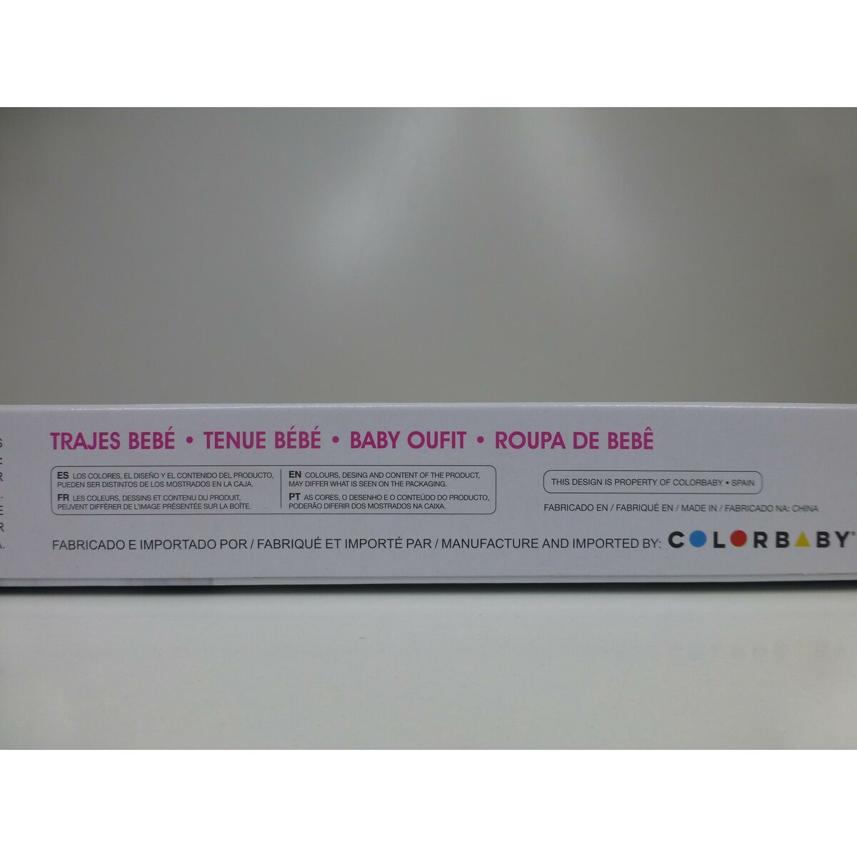 Vêtements de poupée Colorbaby 3 Pièces 6 Unités