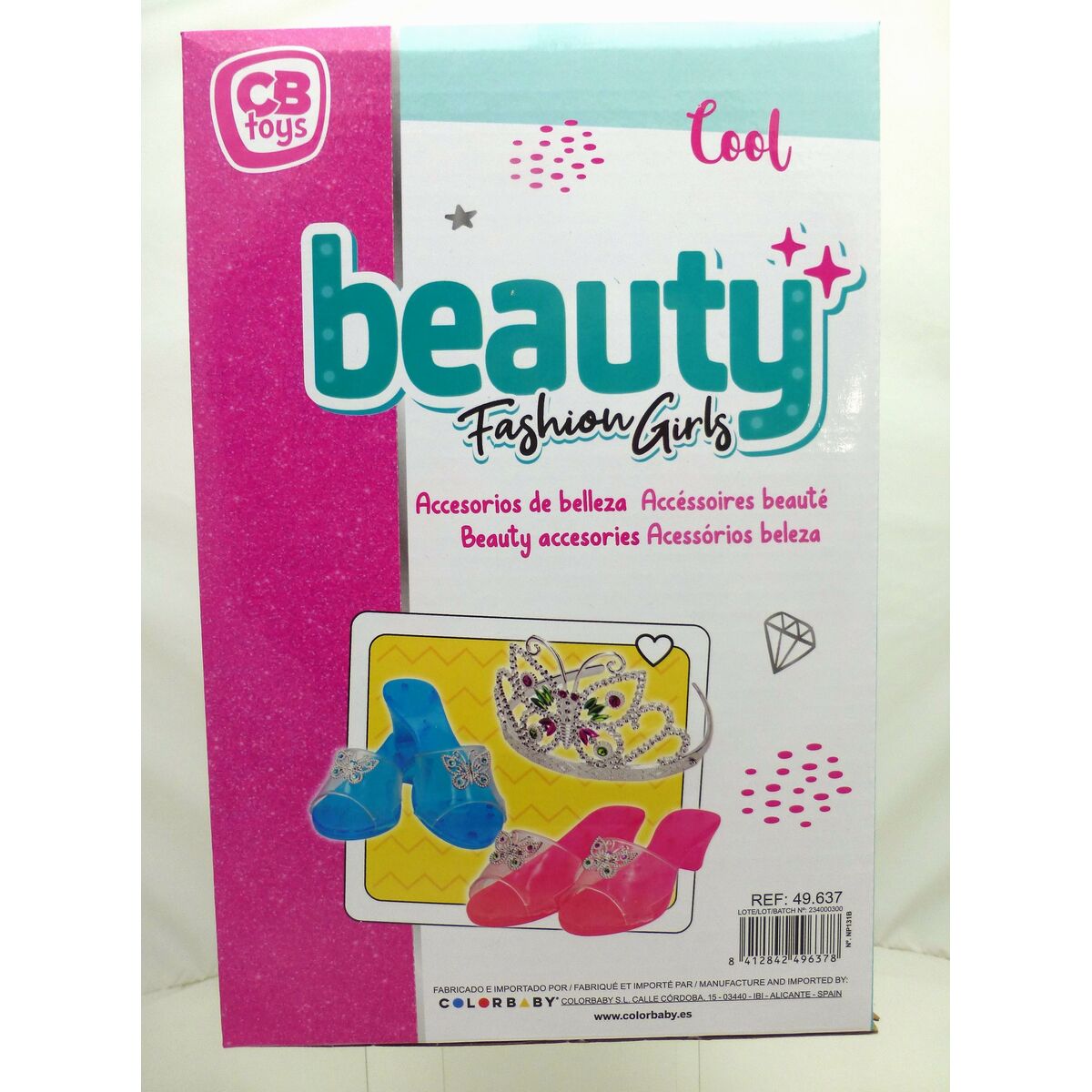 Accessoires de Princesse Colorbaby 3 Pièces