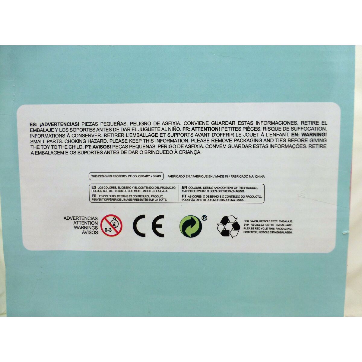 Accessoires de Princesse Colorbaby 3 Pièces