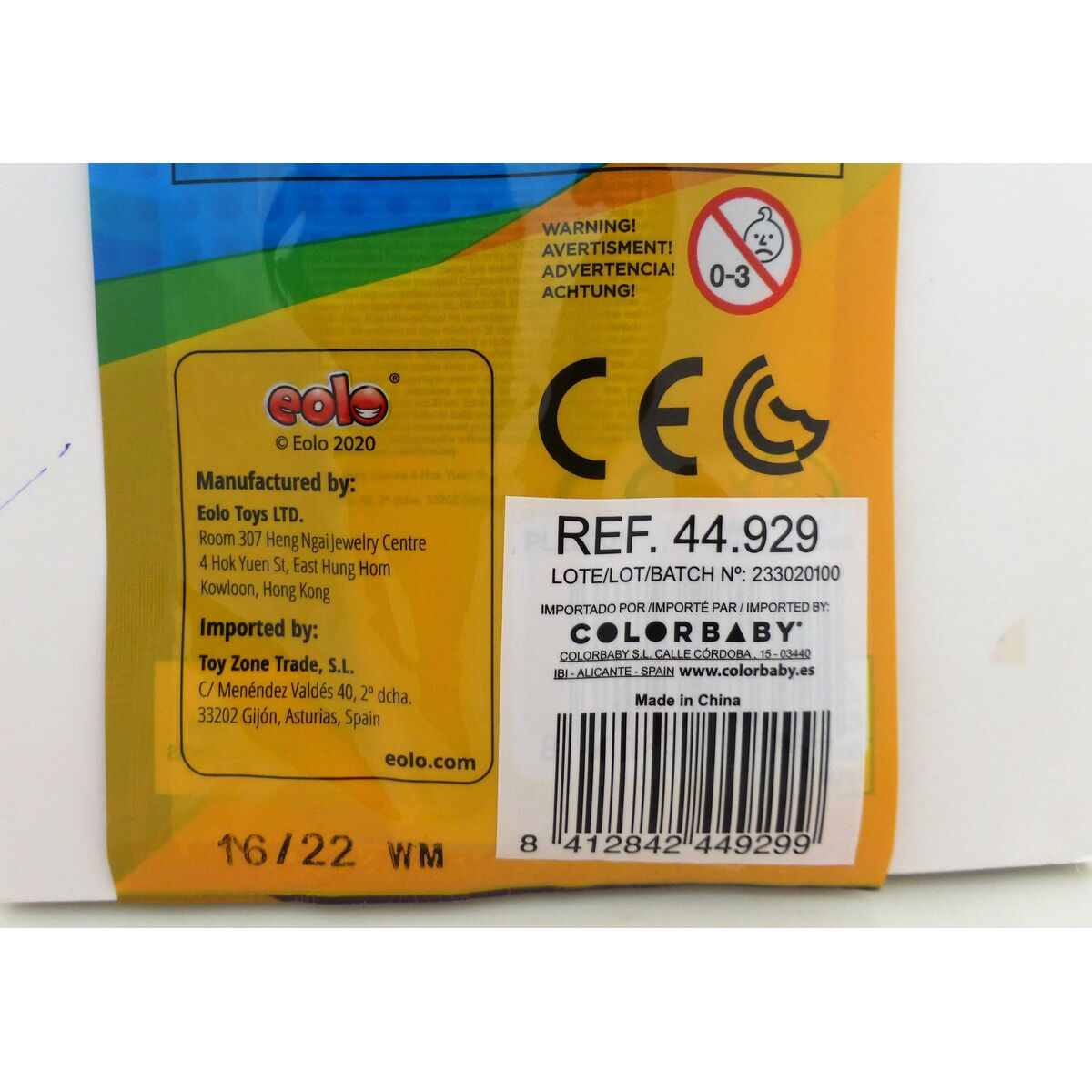 Cerf-volant Eolo Ready to fly Flamant rose 59 x 55 cm 24 Unités