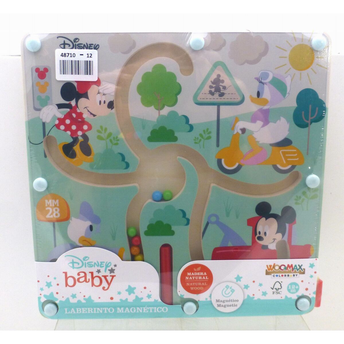 Jeu Labyrinthe Disney Bois 22,5 x 1,5 x 22,5 cm