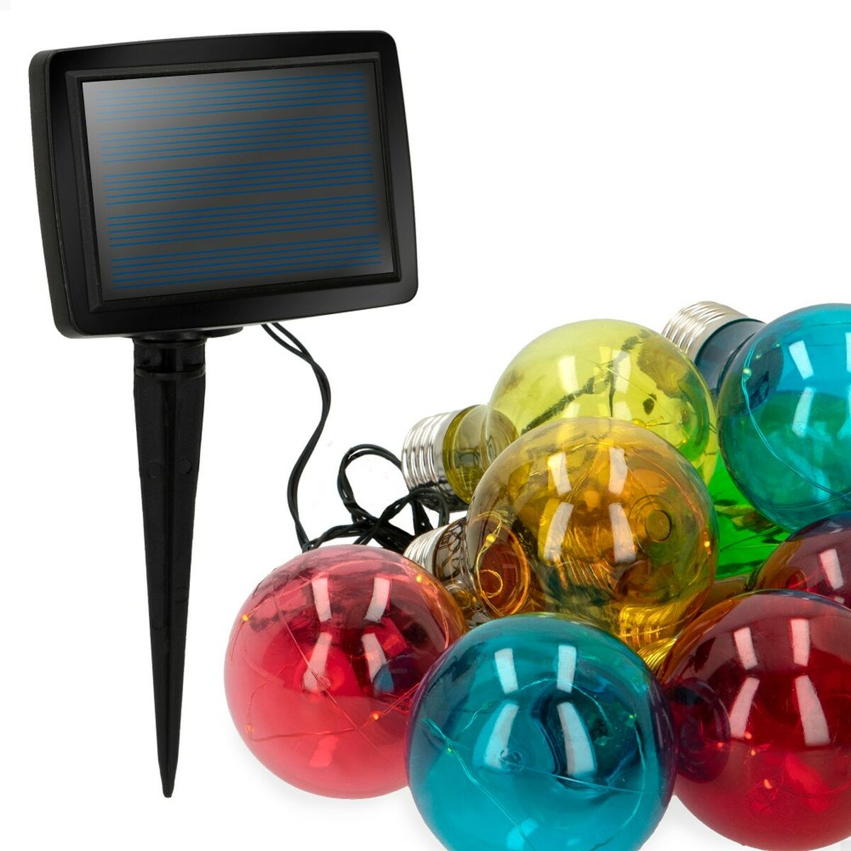 Guirlande de boules LED Aktive LED 160 x 1 x 5,8 cm (6 Unités)