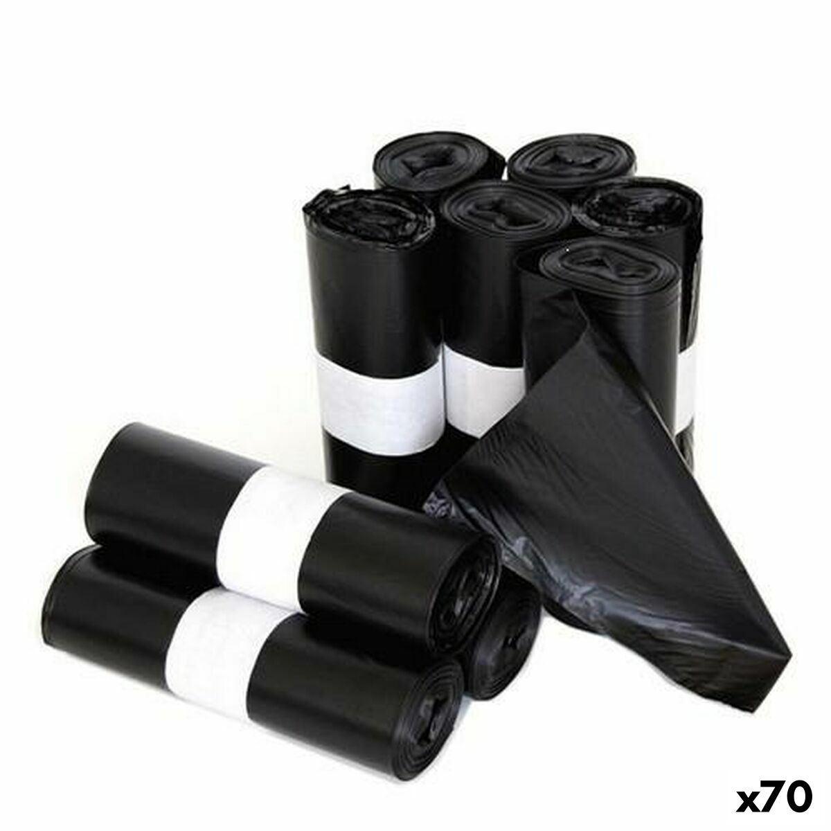 Sacs à ordures 25 L 20 Pièces (70 Unités)