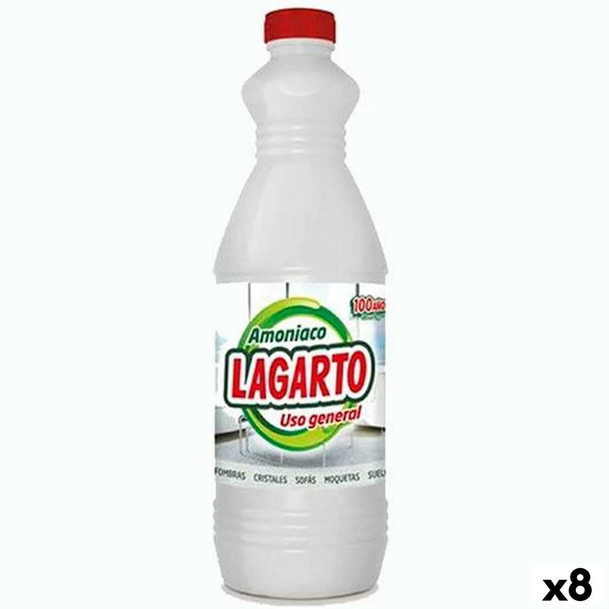 Amoniaque Lagarto 1,5 L (8 Unités)