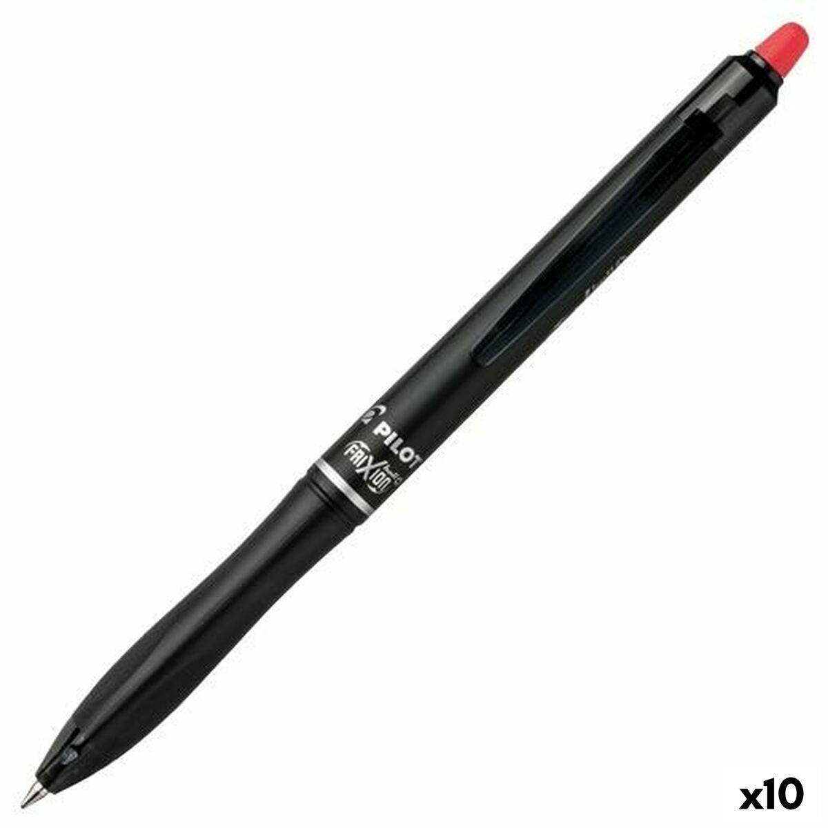 Crayon Pilot FRIXION BALL PLUS Rouge 0,7 mm (10 Unités)